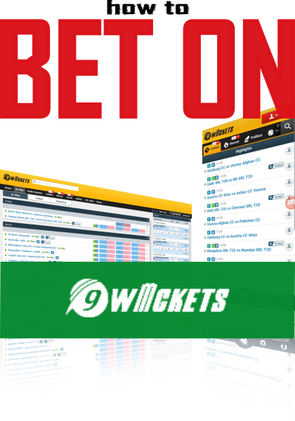 How to bet on 9wickets in Liberia ?