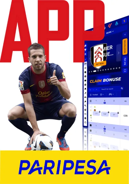 The Paripesa mobile app
